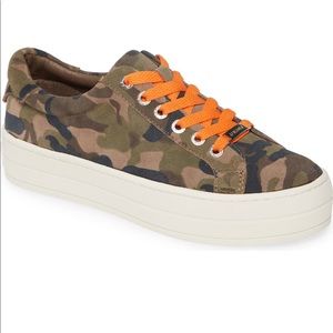 J / Slides Hippie Platform Camo Shoes
